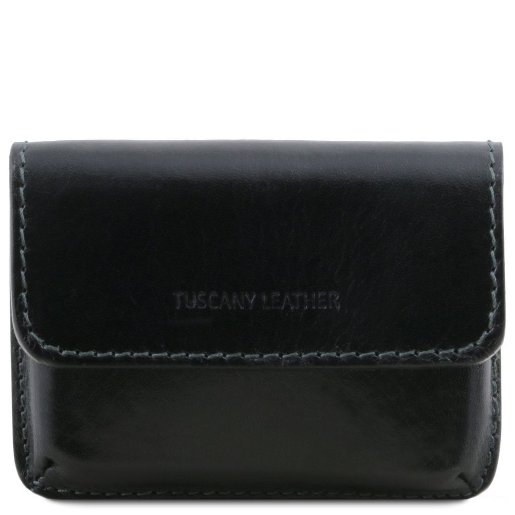 Tuscany Leather Exclusive Korthållare #Färg_Svart