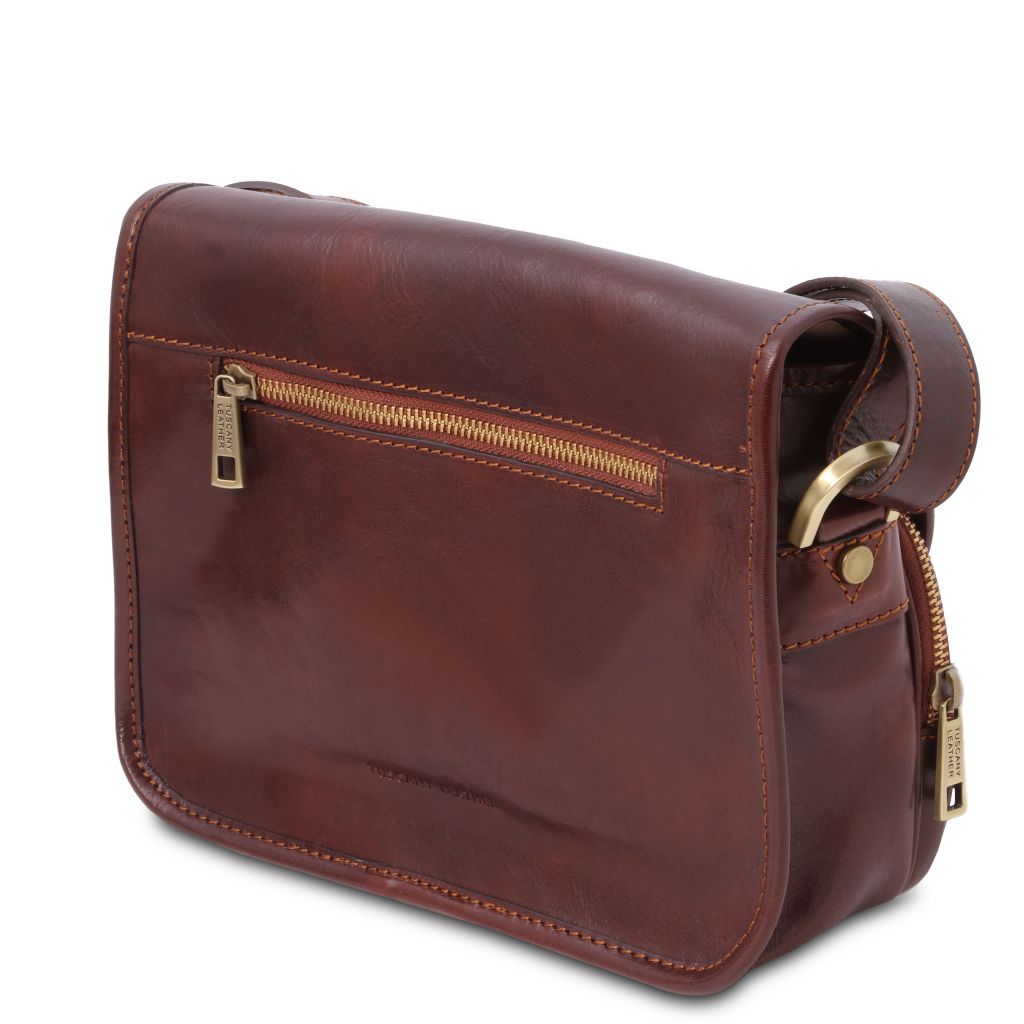 Tuscany Leather Alessia Axelremsväska #Färg_Honung