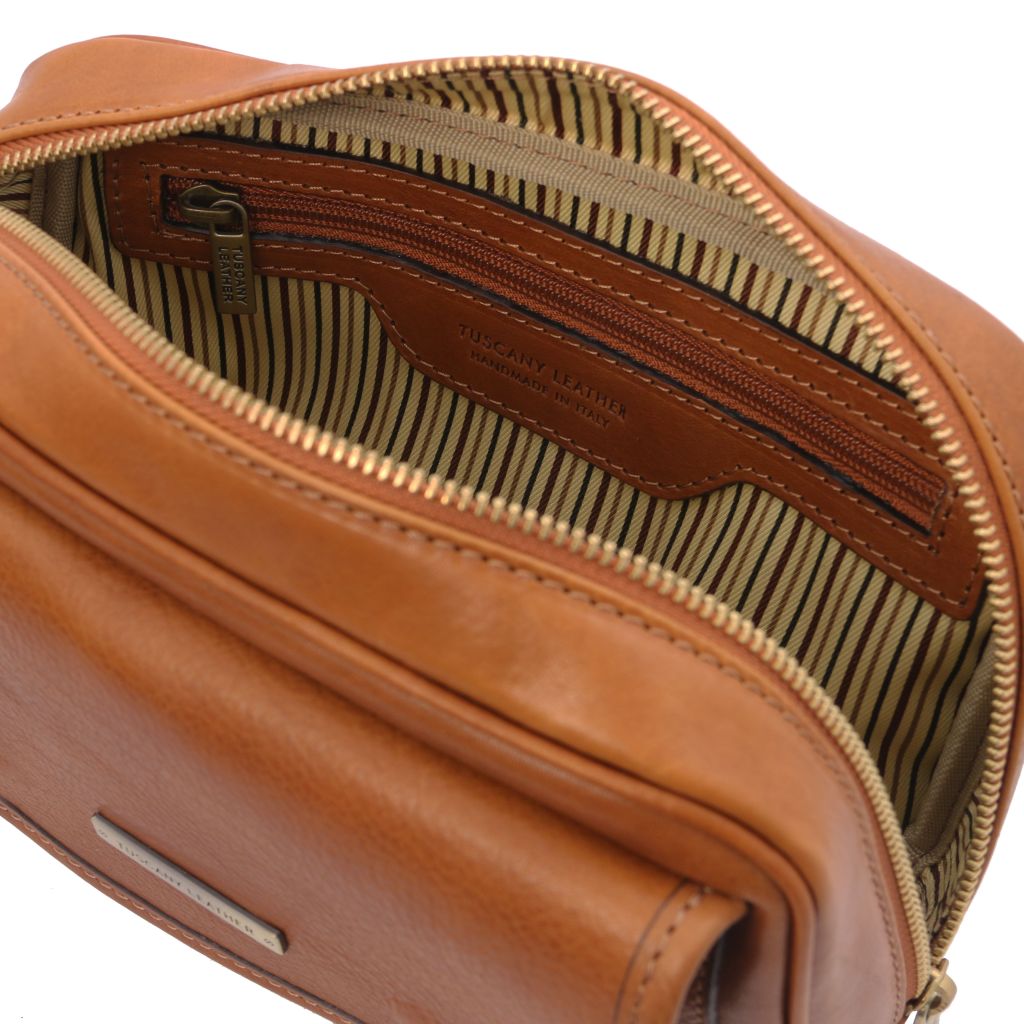 Tuscany Leather Ivan Handväska #Färg_Cognac
