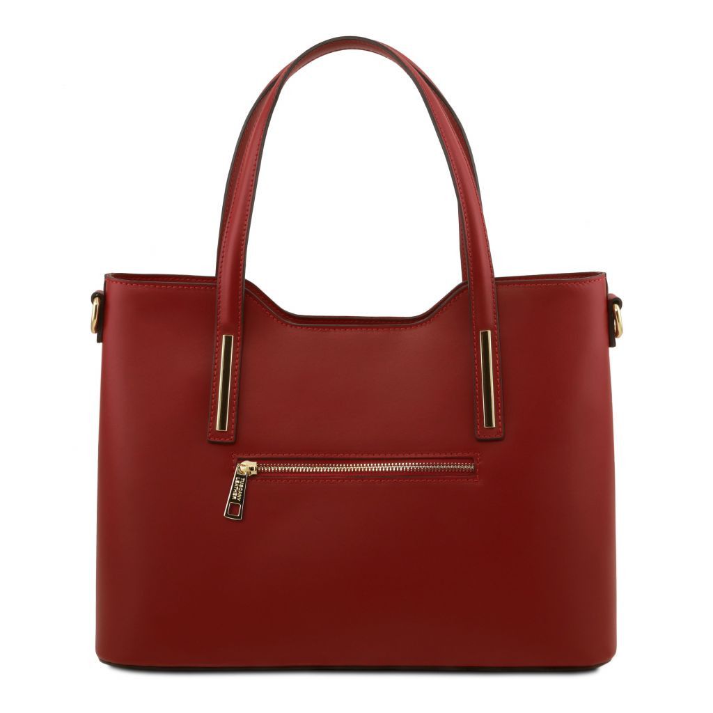 Tuscany Leather Olimpia Handväska #Färg_Röd