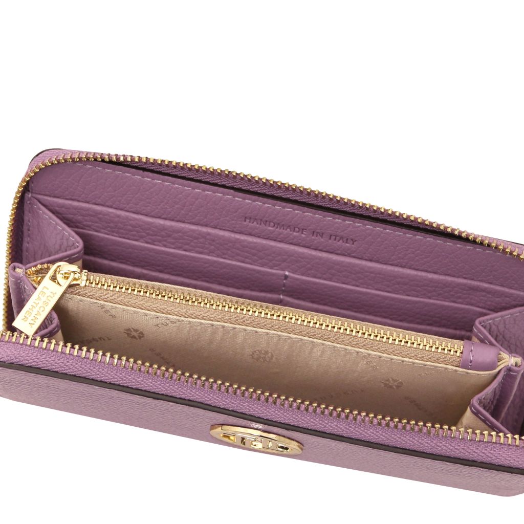 Tuscany Leather Financier Plånbok #Färg_Lila