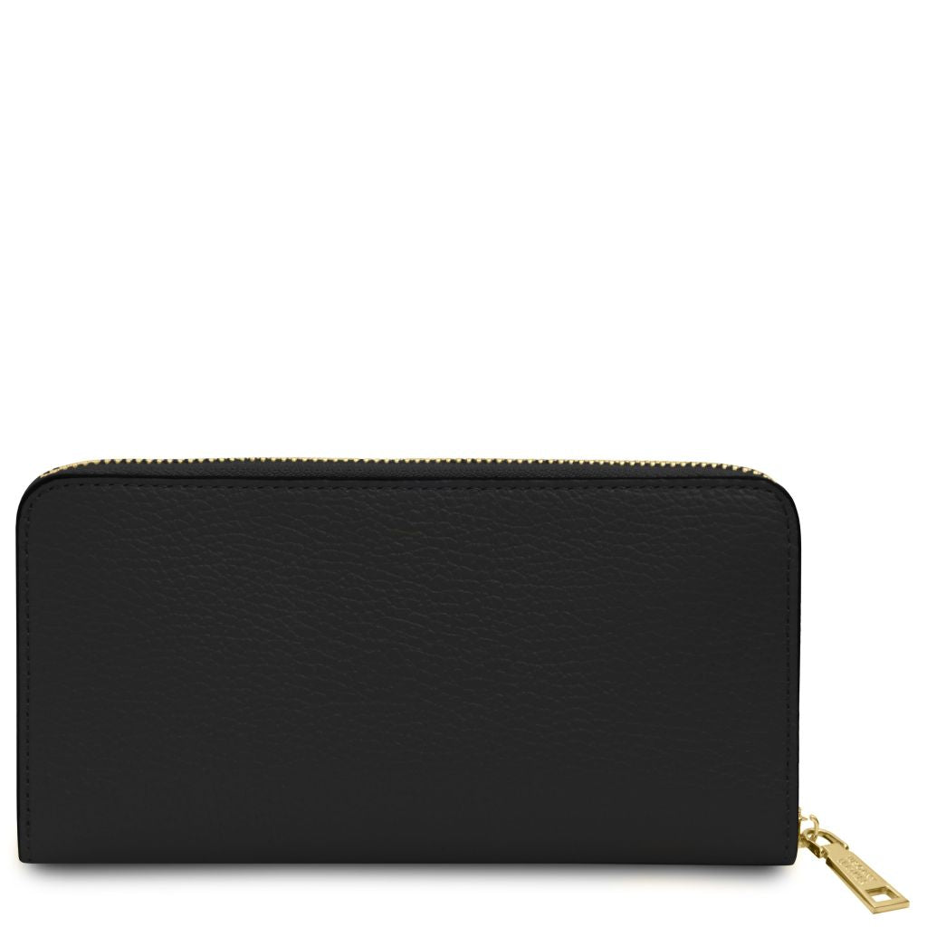 Tuscany Leather Financier Plånbok #Färg_Svart