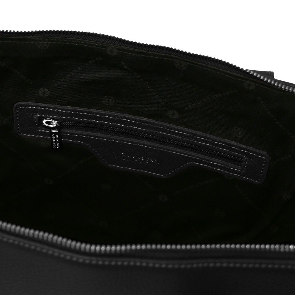 Tuscany Leather Magnolia Handväska #Färg_Svart