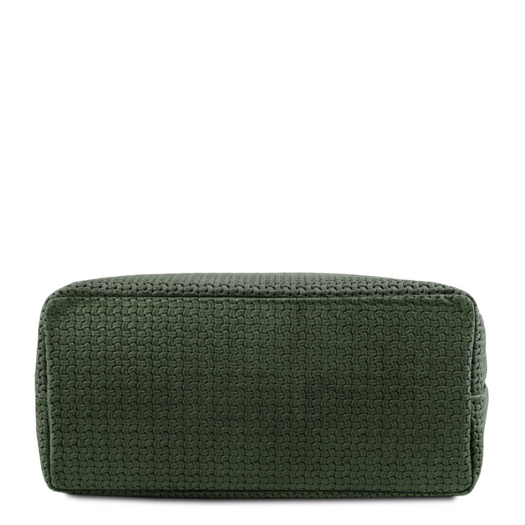 Tuscany Leather TL KeyLuck Handväska #Färg_Skogsgrön