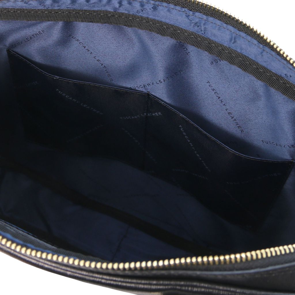 Tuscany Leather Prato Datorväska #Färg_Svart