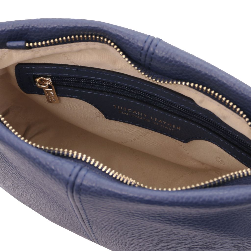 Tuscany Leather TL Bag Axelremsväska #Färg_Mörkblå