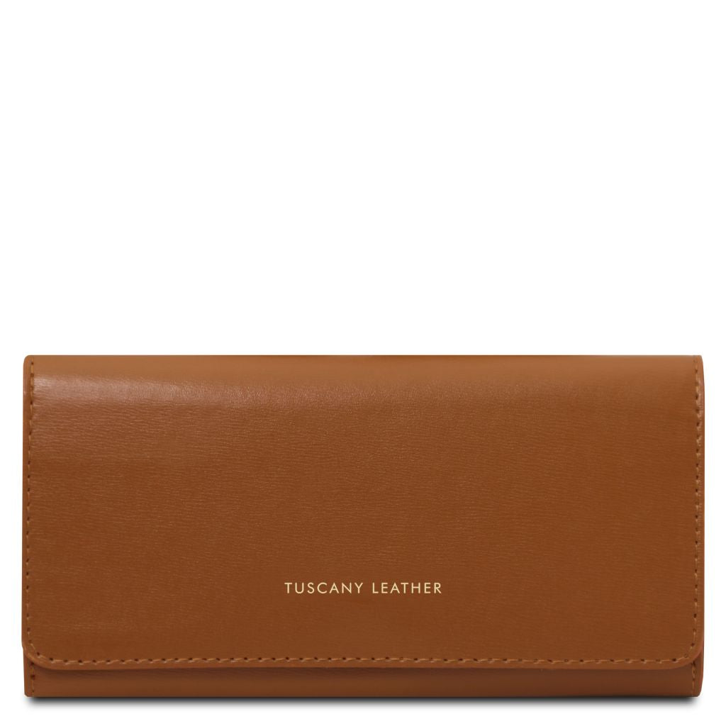 Tuscany Leather Diana Plånbok #Färg_Cognac