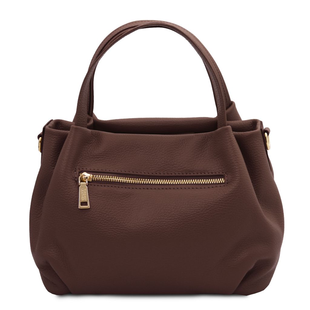 Tuscany Leather Nora Handväska #Färg_Kaffe