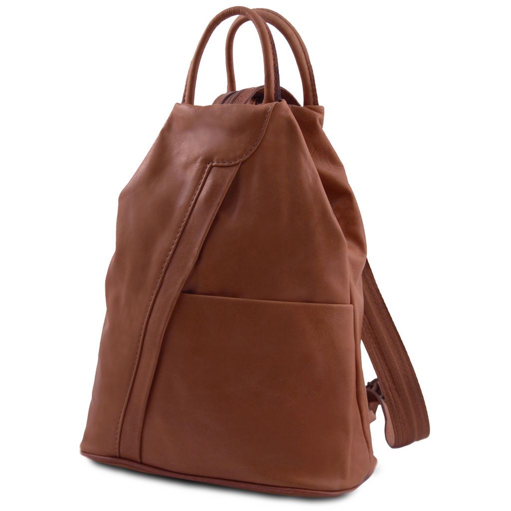 Tuscany Leather Shanghai Ryggsäck #Färg_Kanel