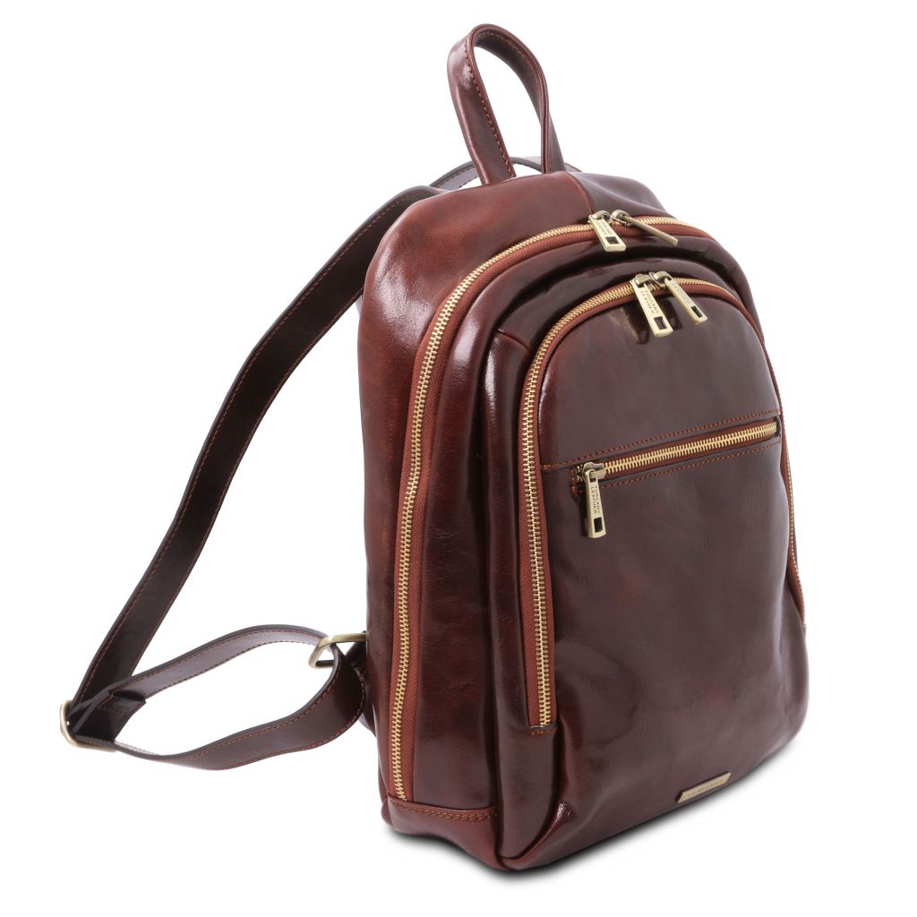 Tuscany Leather Perth Ryggsäck #Färg_Brun