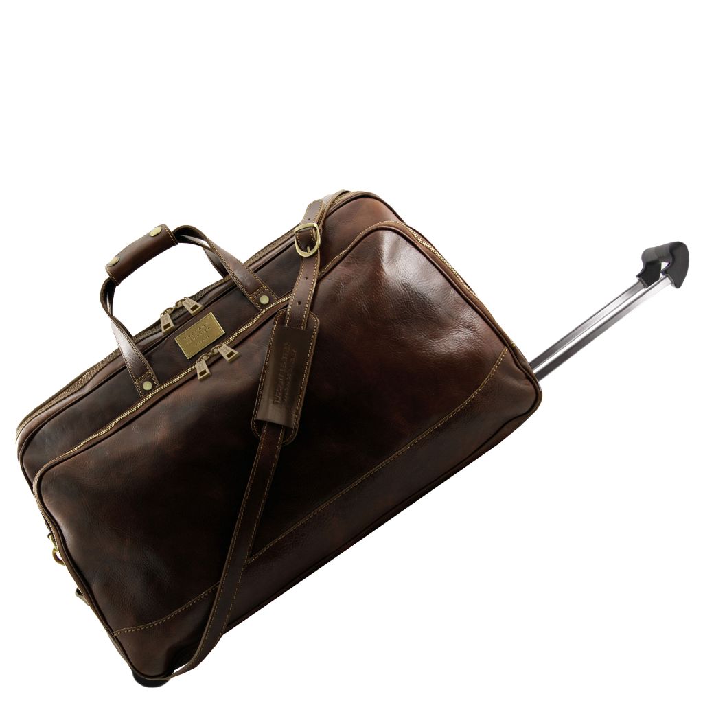 Tuscany Leather Bora Bora Duffelväska #Färg_Mörkbrun