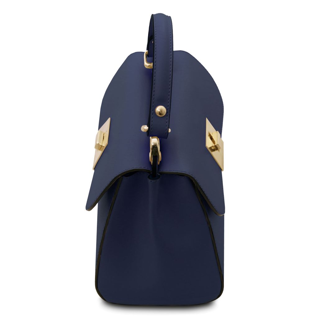 Tuscany Leather Armonia Handväska #Färg_Mörkblå