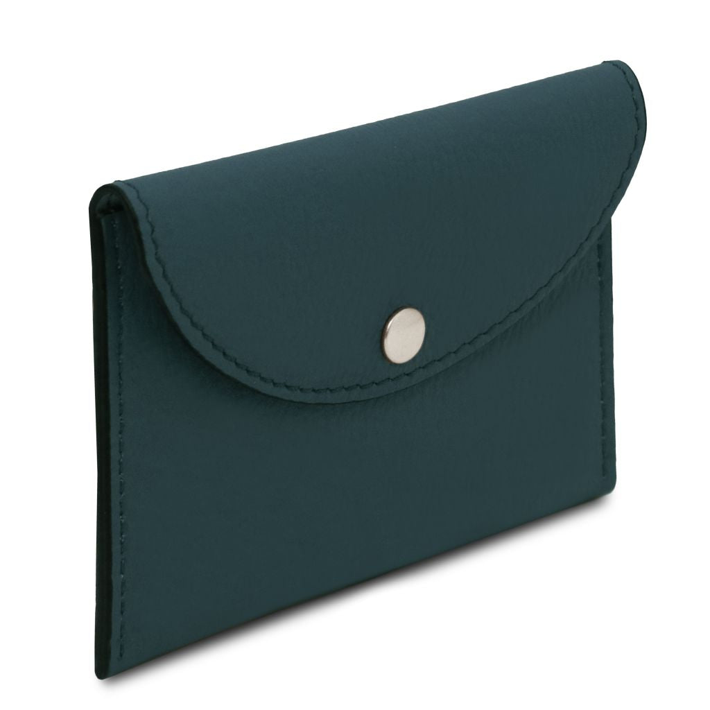 Tuscany Leather Leather Business Card Korthållare #Färg_Kricka