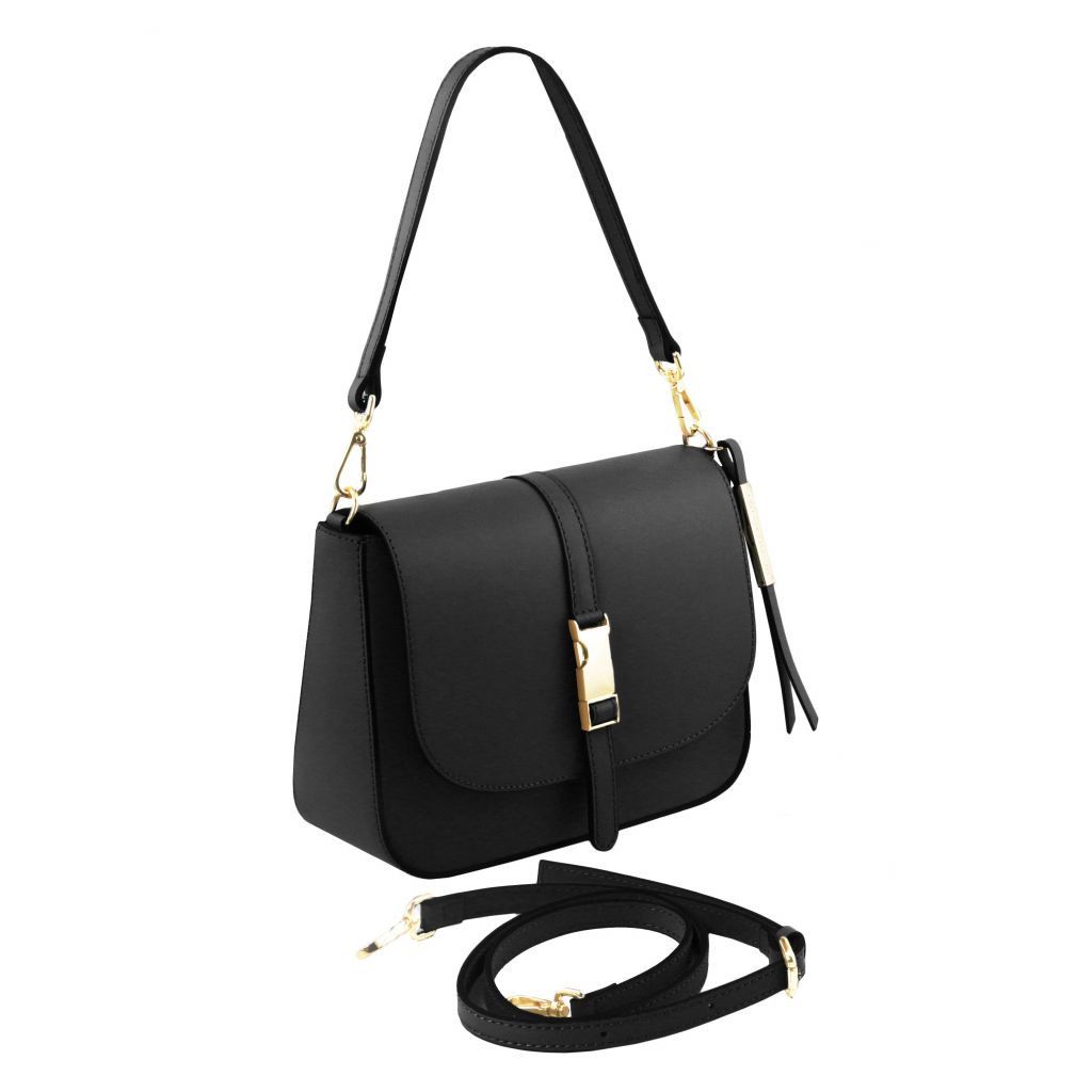 Tuscany Leather Nausica Handväska #Färg_Svart