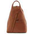 Tuscany Leather Shanghai Ryggsäck #Färg_Cognac
