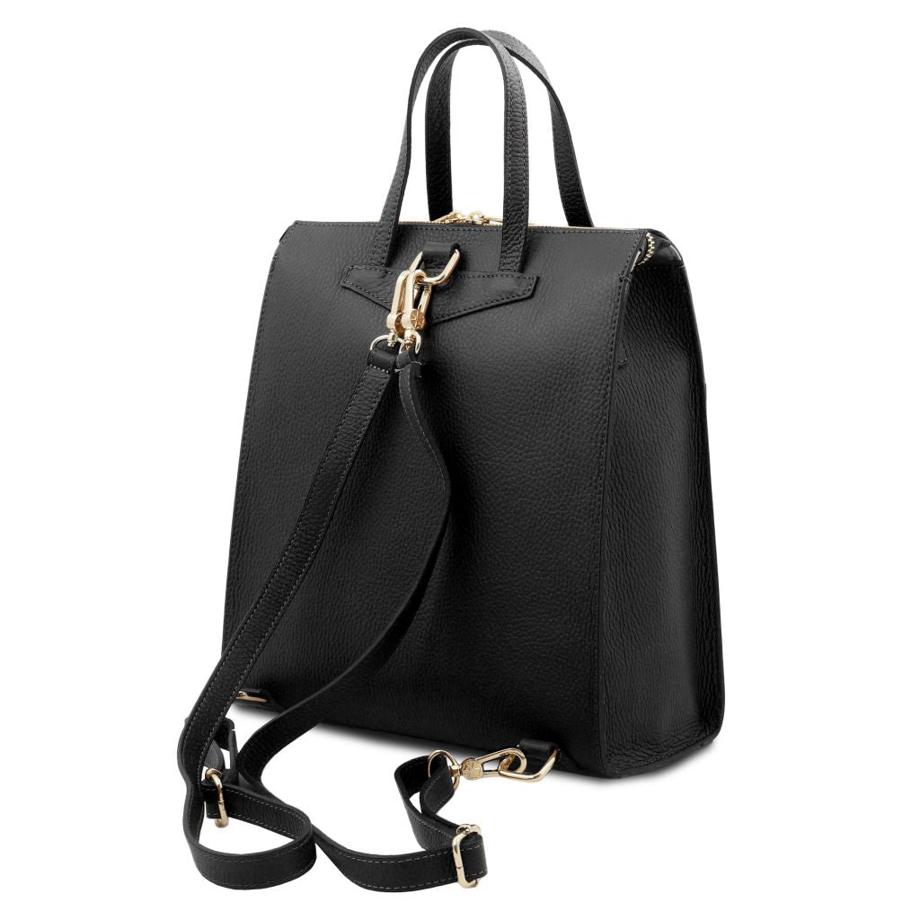 Tuscany Leather TL Bag Ryggsäck #Färg_Svart