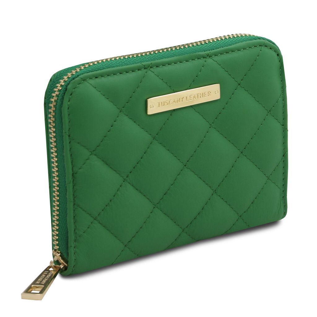 Tuscany Leather Teti Plånbok #Färg_Grön