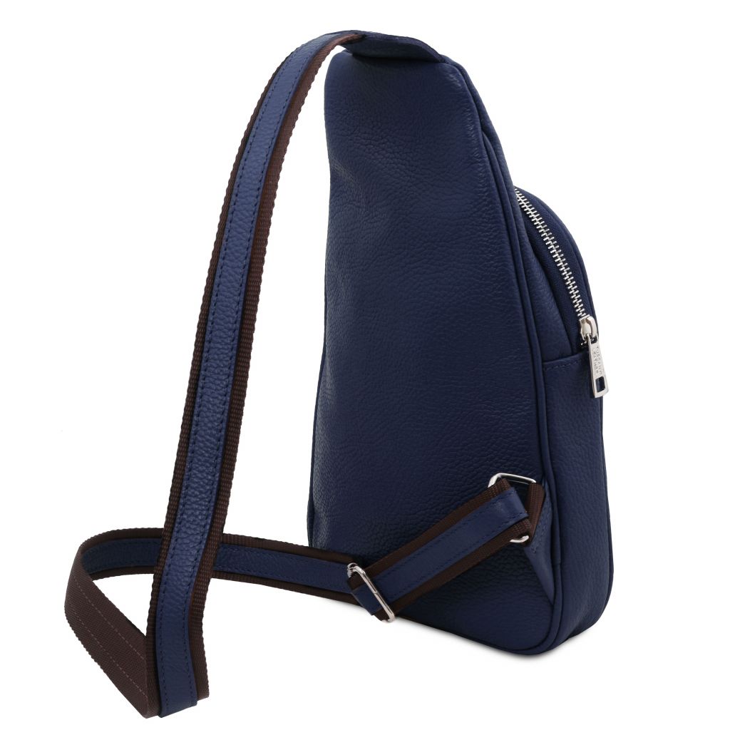 Tuscany Leather Albert Slingväska #Färg_Mörkblå