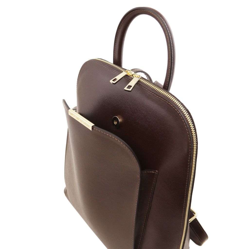 Tuscany Leather TL Bag Ryggsäck #Färg_Kaffe