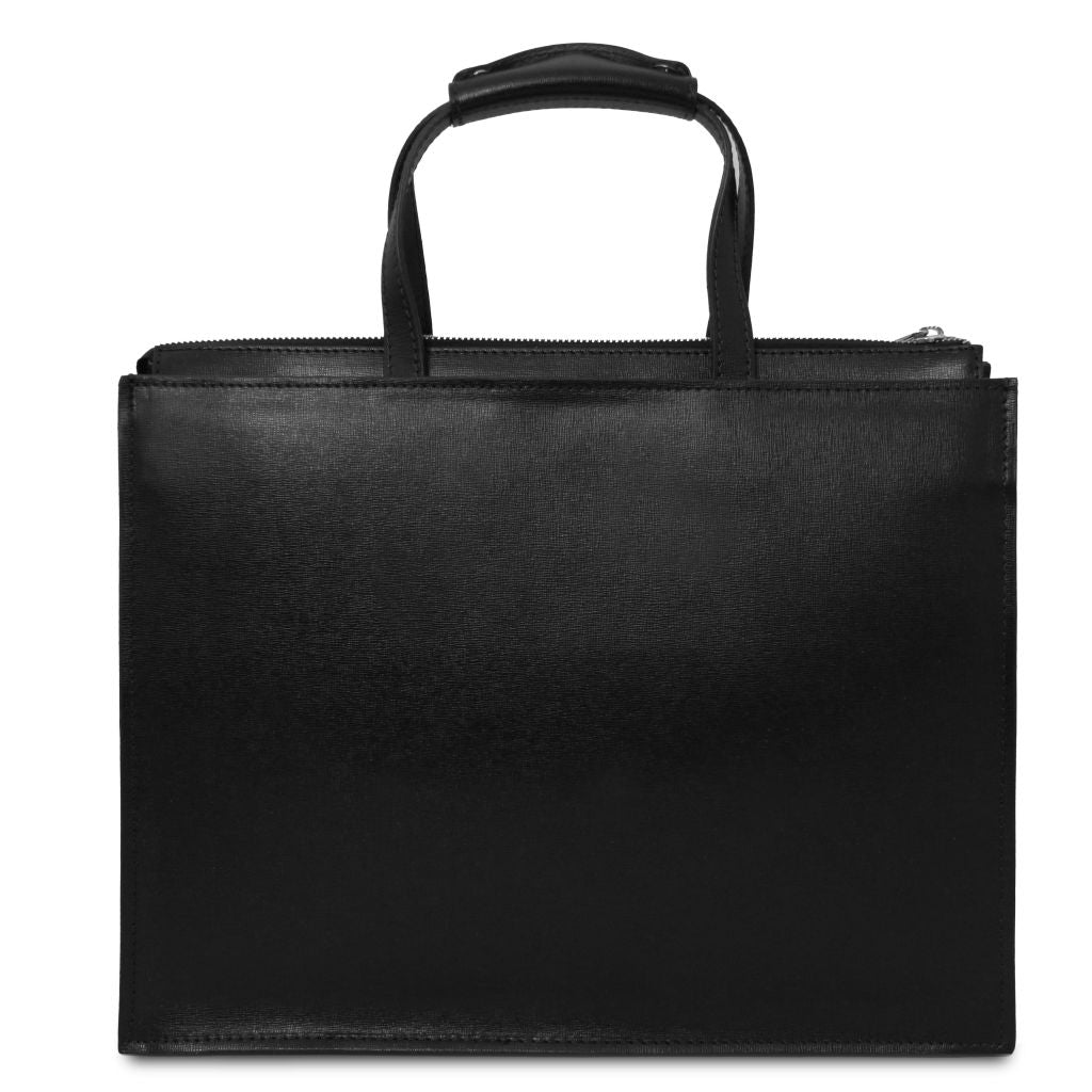 Tuscany Leather Palermo Datorväska #Färg_Svart