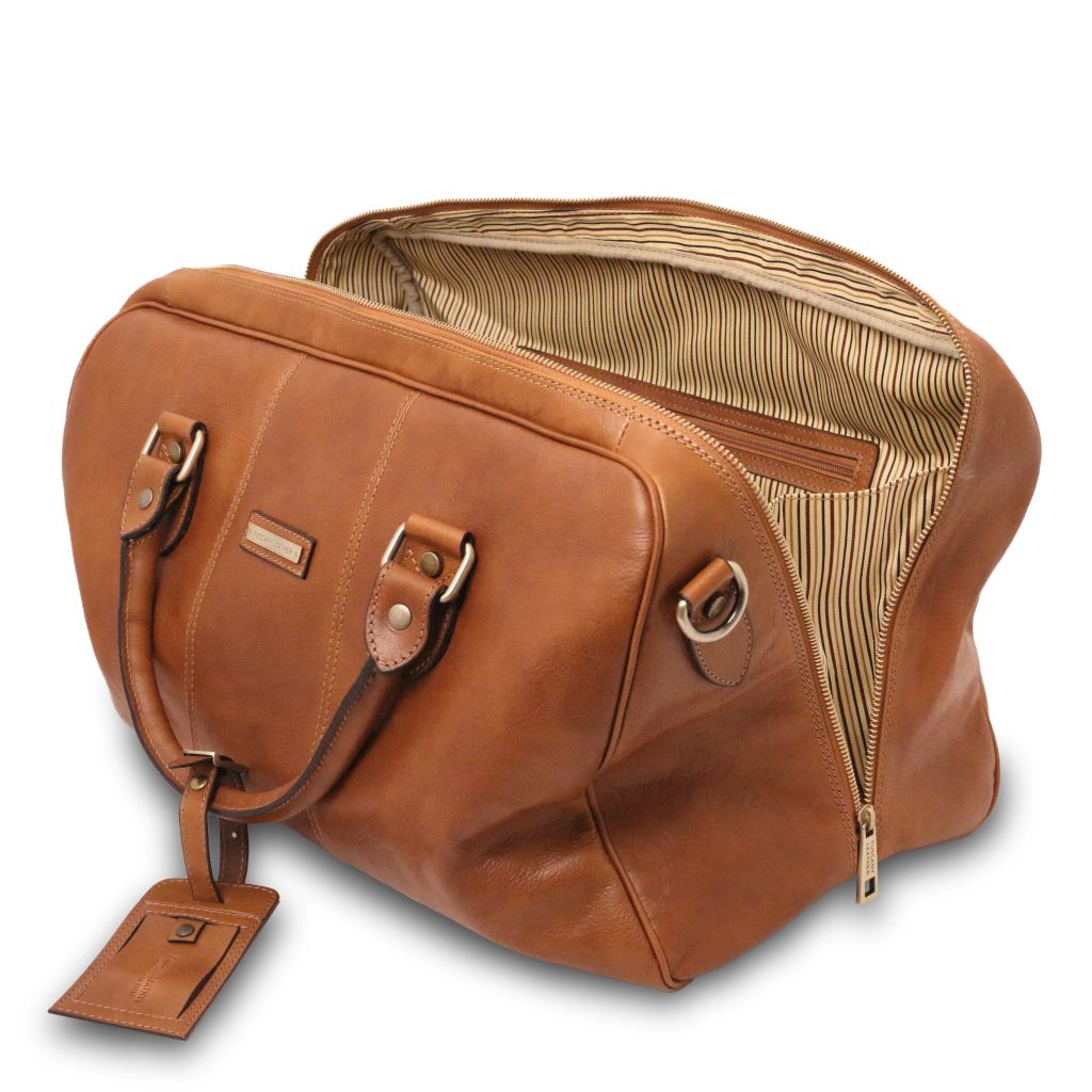 Tuscany Leather Lisbona S Weekendväska #Färg_Cognac