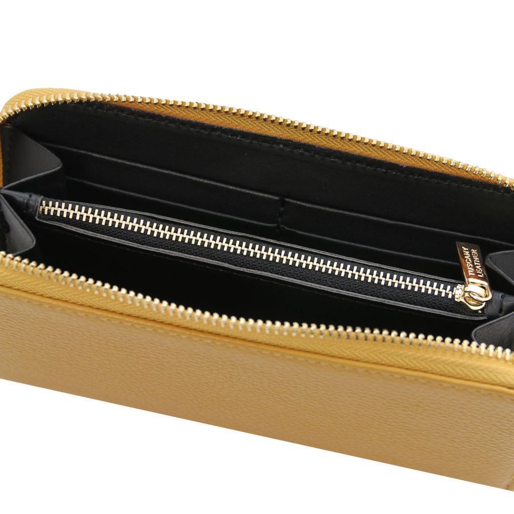 Tuscany Leather Eris Plånbok #Färg_Senap