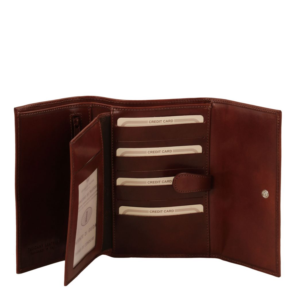 Tuscany Leather Exclusive 4 Plånbok #Färg_Brun