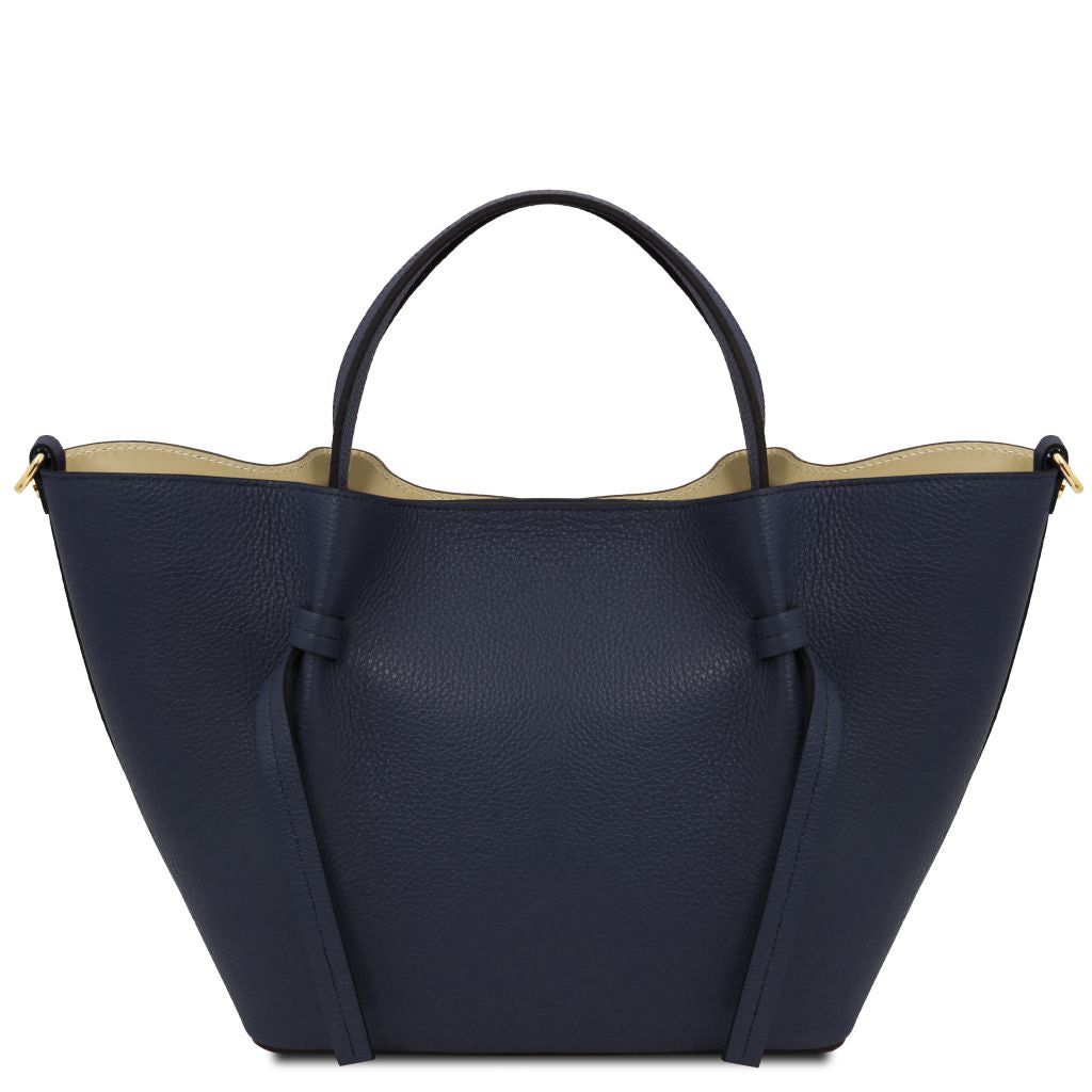 Tuscany Leather Legame L Handväska #Färg_Mörkblå