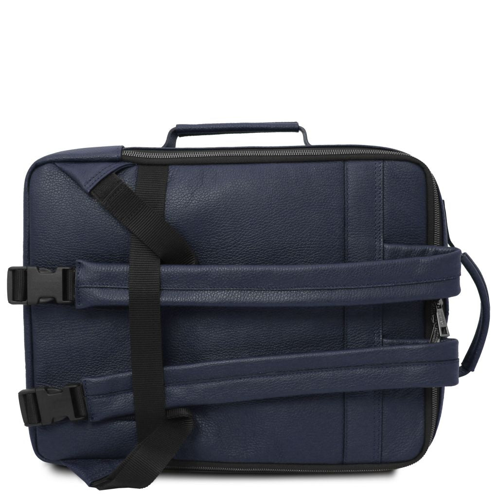 Tuscany Leather Brooklyn Datorryggsäck #Färg_Mörkblå