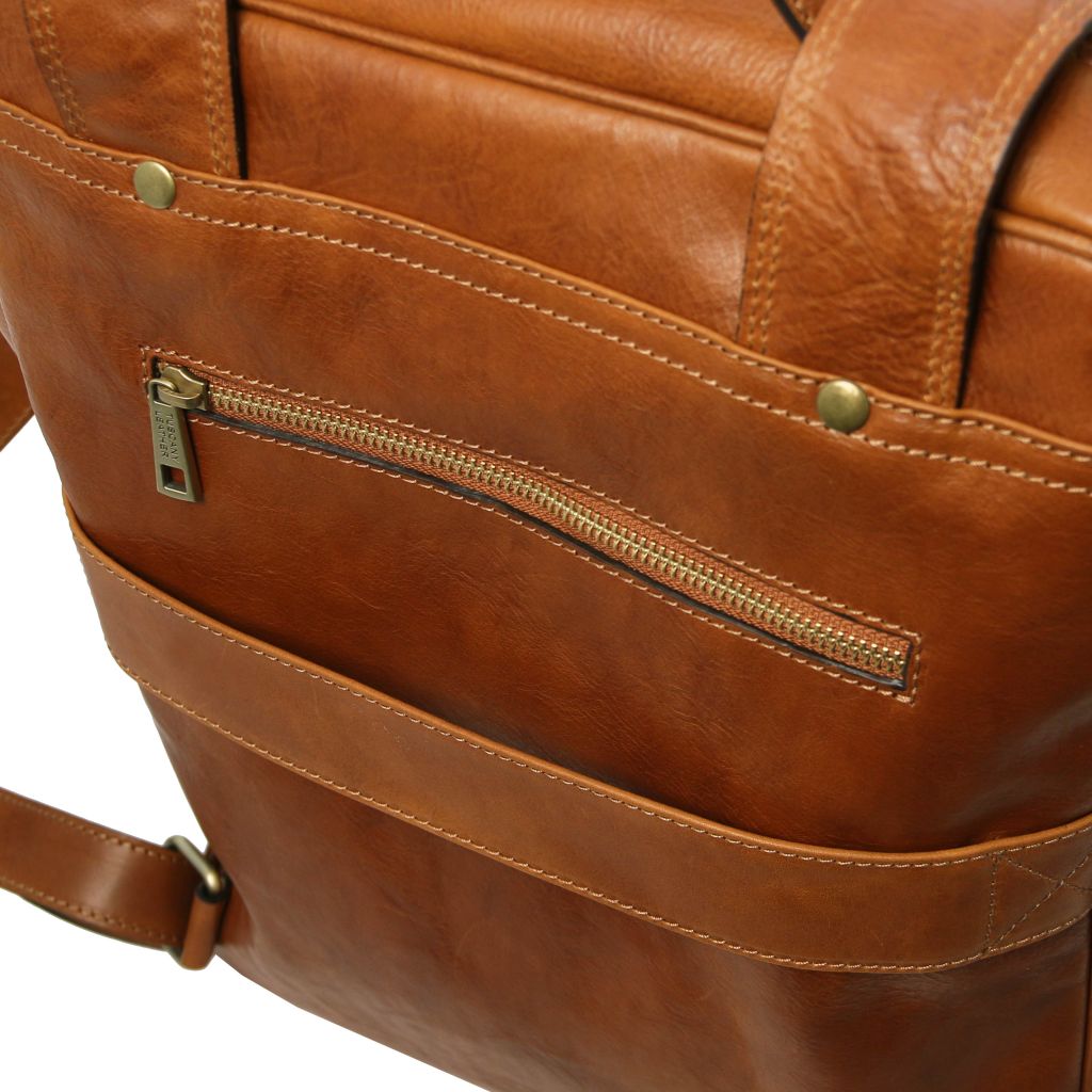 Tuscany Leather Bangkok Datorryggsäck #Färg_Cognac
