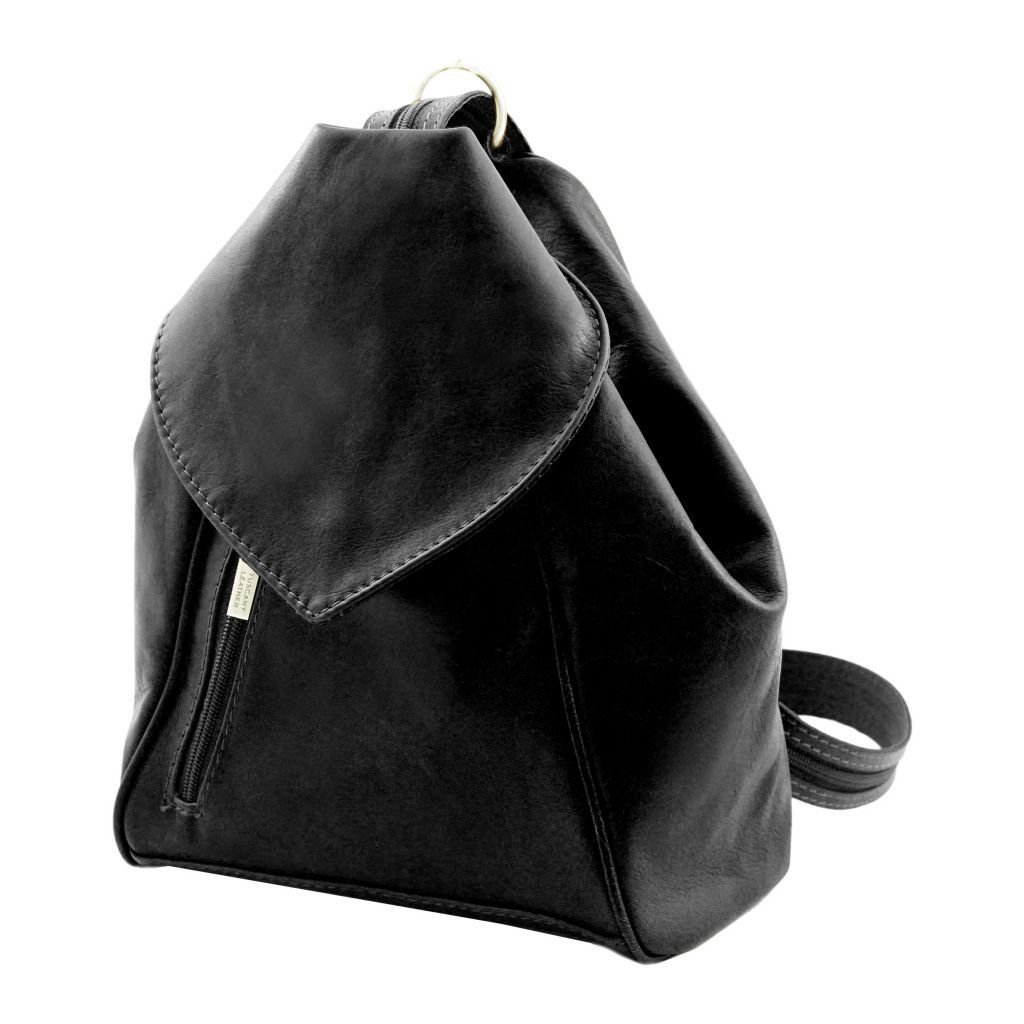 Tuscany Leather Delhi Ryggsäck #Färg_Svart