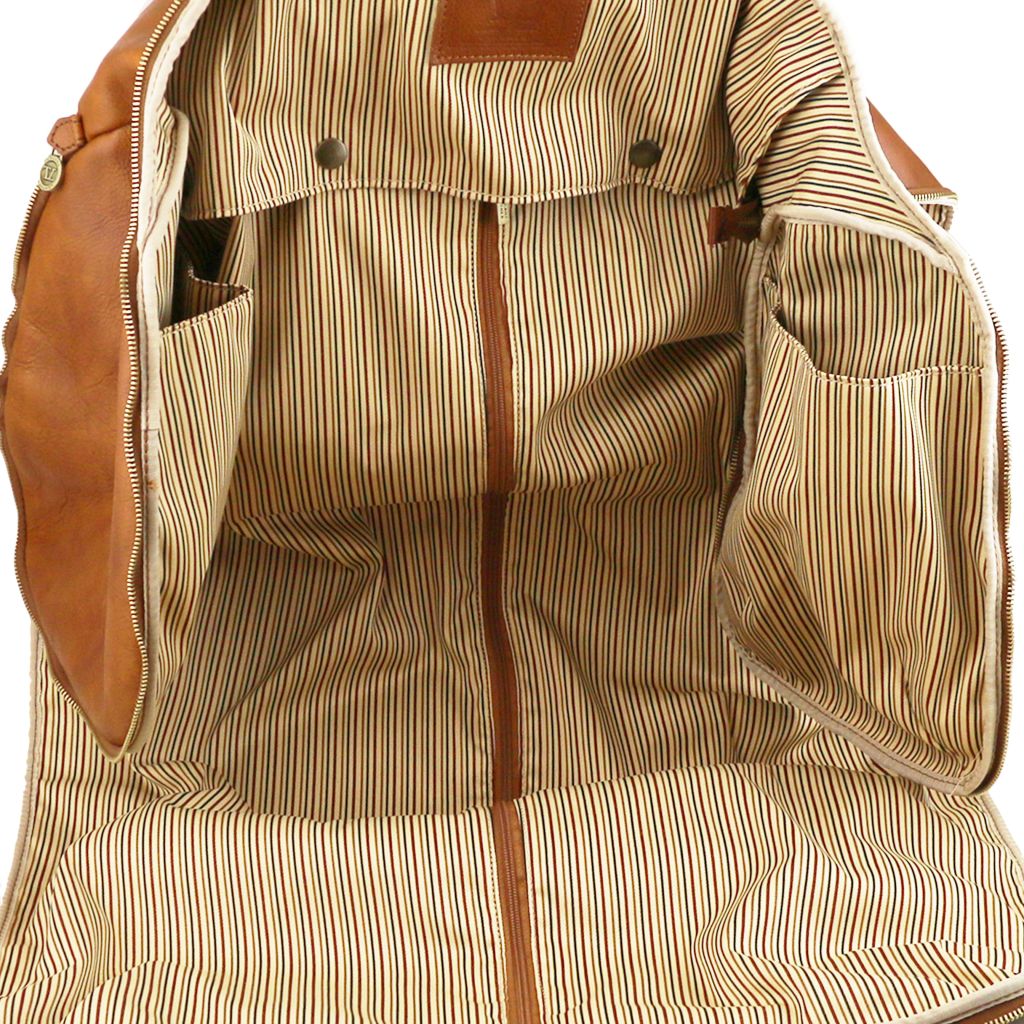 Tuscany Leather Antigua Weekendväska #Färg_Cognac