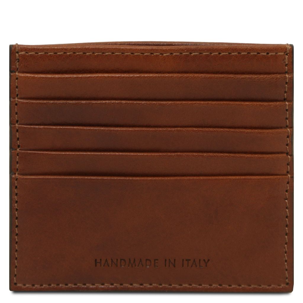 Tuscany Leather Card Holder Korthållare #Färg_Brun