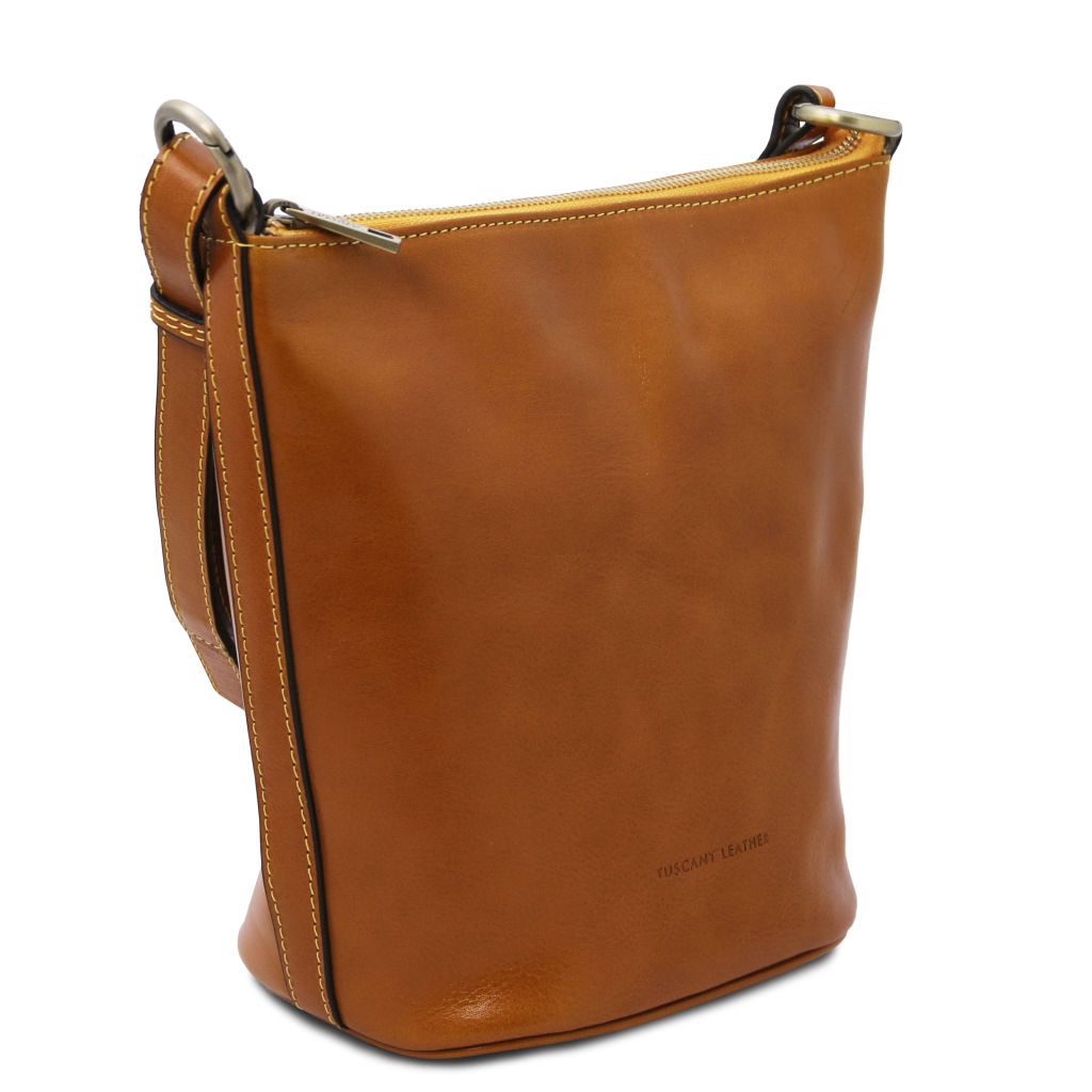Tuscany Leather Giusi Axelremsväska #Färg_Gul