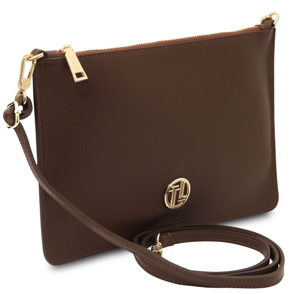Tuscany Leather Diva Handväska #Färg_Kaffe