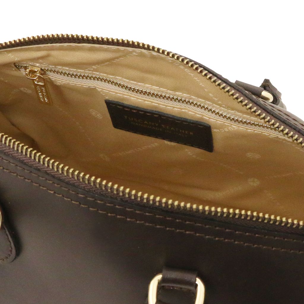 Tuscany Leather Layla Handväska #Färg_Kaffe