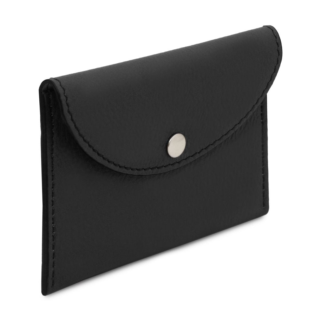 Tuscany Leather Leather Business Card Korthållare #Färg_Svart