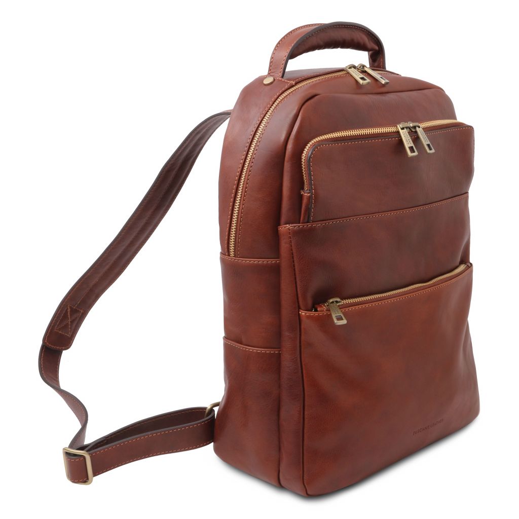 Tuscany Leather Melbourne Ryggsäck #Färg_Brun