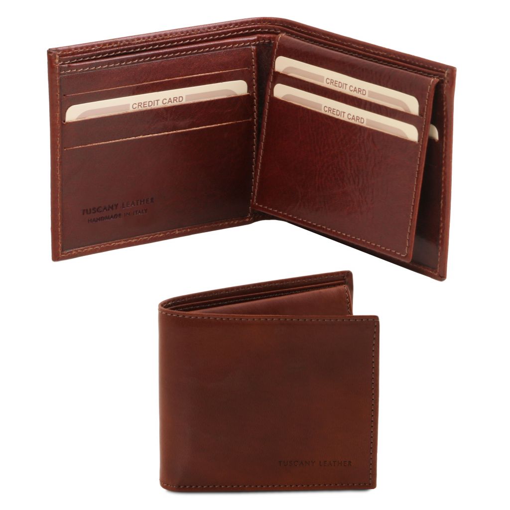 Tuscany Leather Exclusive 3 Plånbok #Färg_Brun