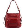 Tuscany Leather TL Bag Ryggsäck #Färg_Röd