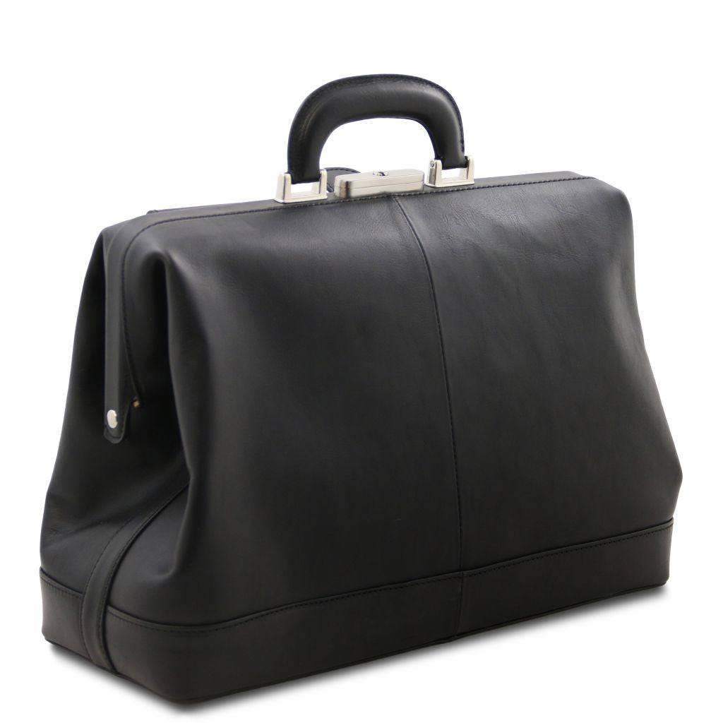 Tuscany Leather Leonardo Doktorsväska #Färg_Svart