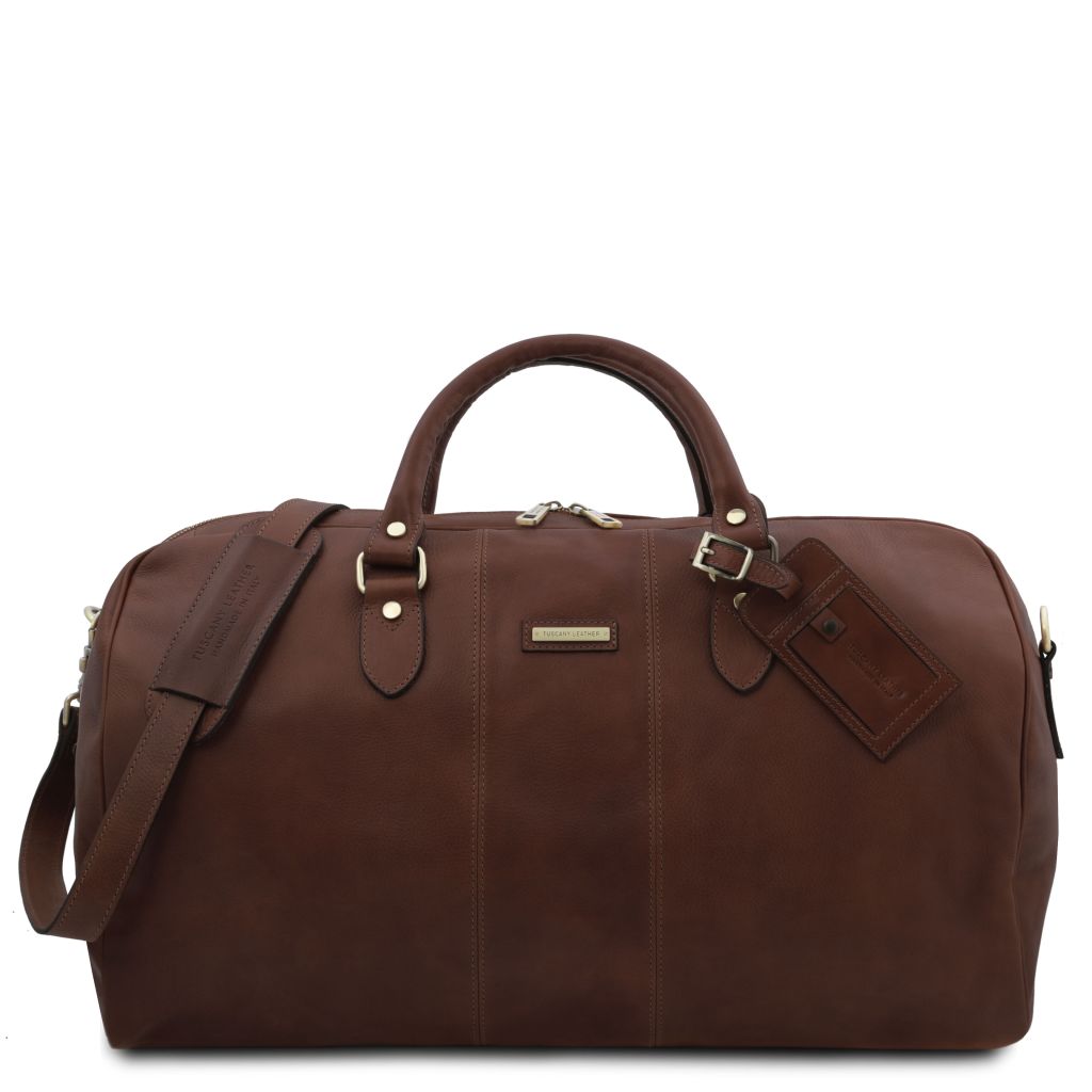 Tuscany Leather Lisbona L Weekendväska #Färg_Mörkbrun