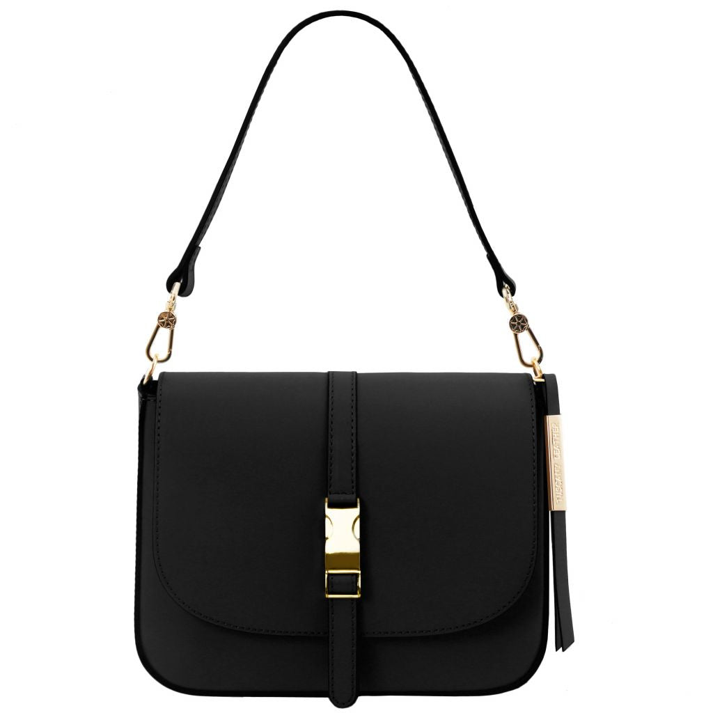 Tuscany Leather Nausica Handväska #Färg_Svart