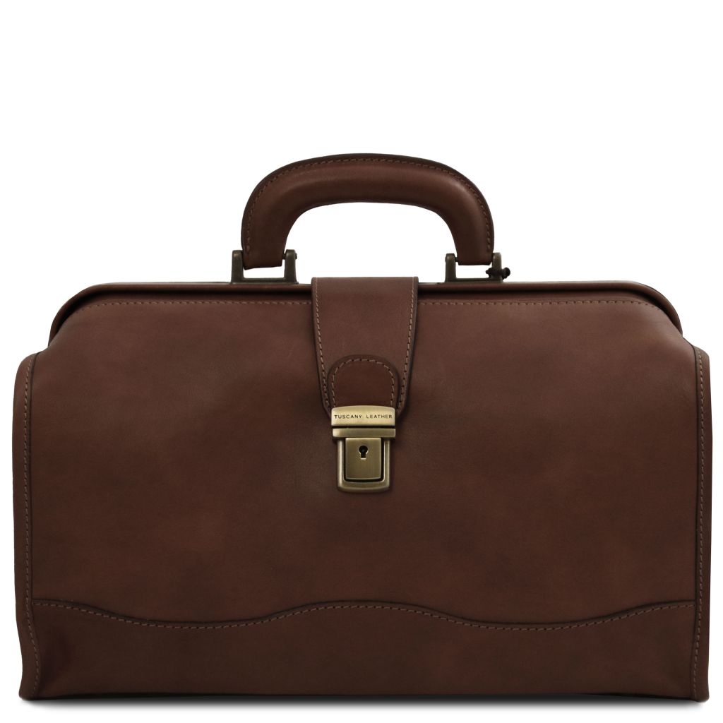 Tuscany Leather Raffaello Doktorsväska #Färg_Mörkbrun