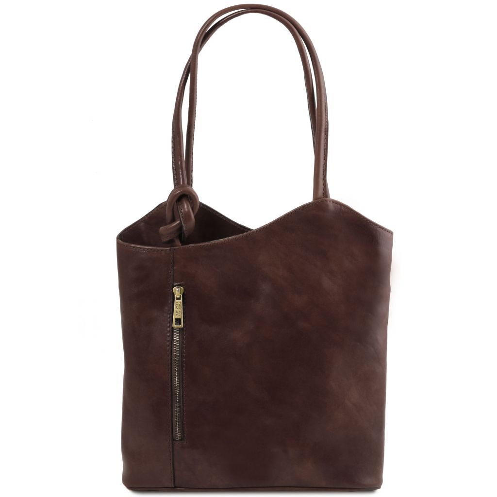 Tuscany Leather Patty Handväska #Färg_Mörkbrun