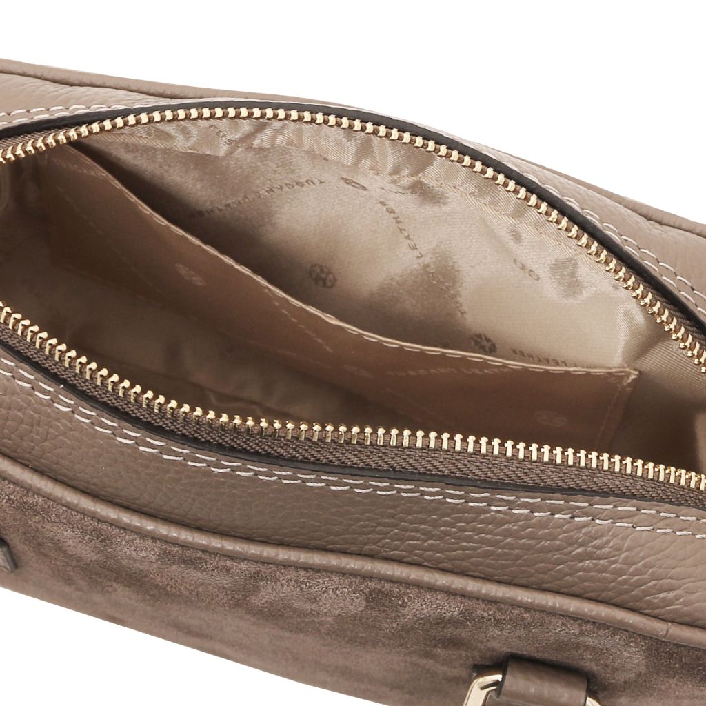 Tuscany Leather Chantilly Handväska #Färg_Taupe