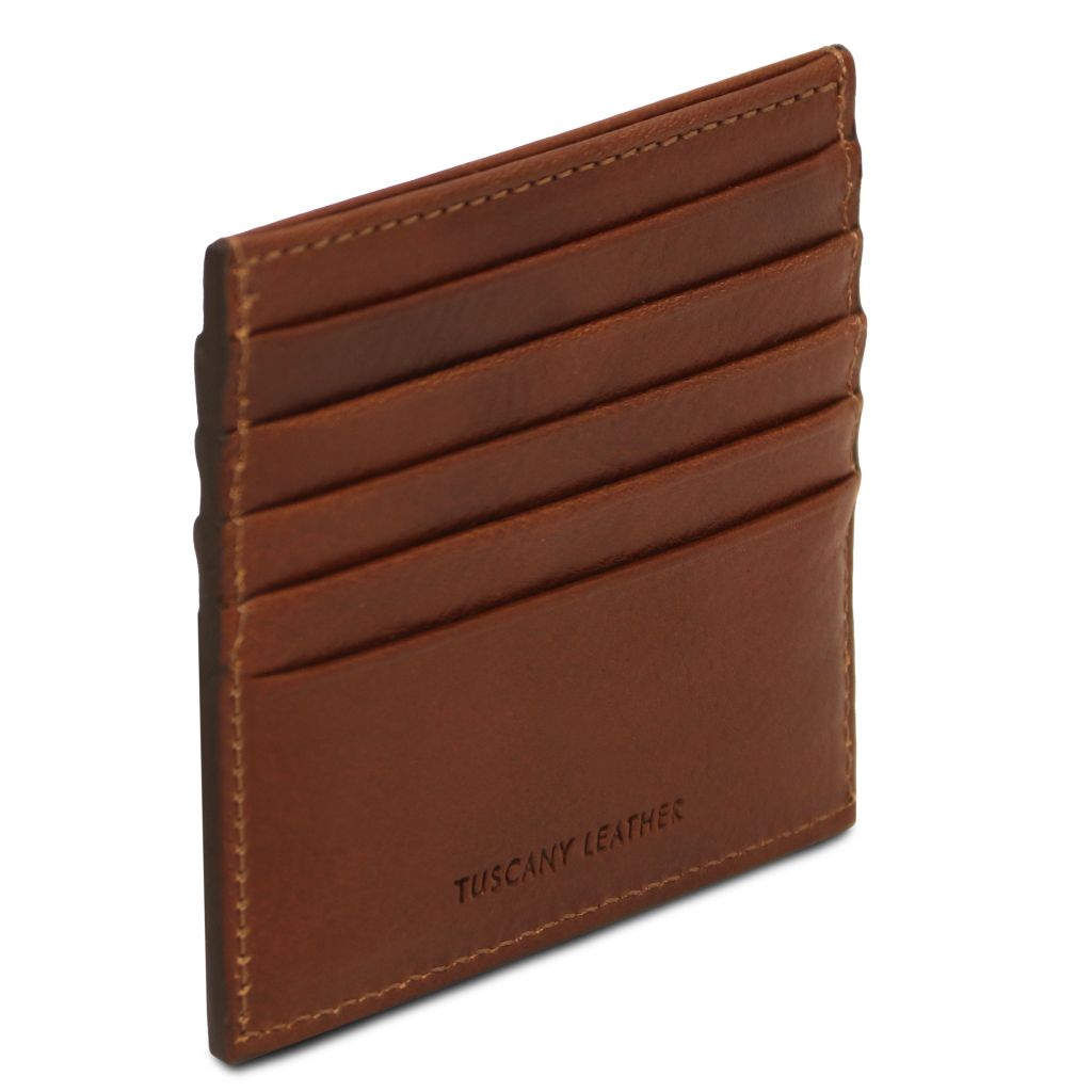 Tuscany Leather Card Holder Korthållare #Färg_Brun