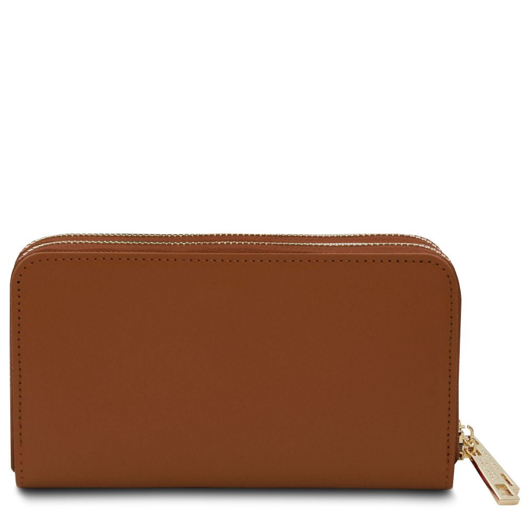 Tuscany Leather Gaia Plånbok #Färg_Cognac
