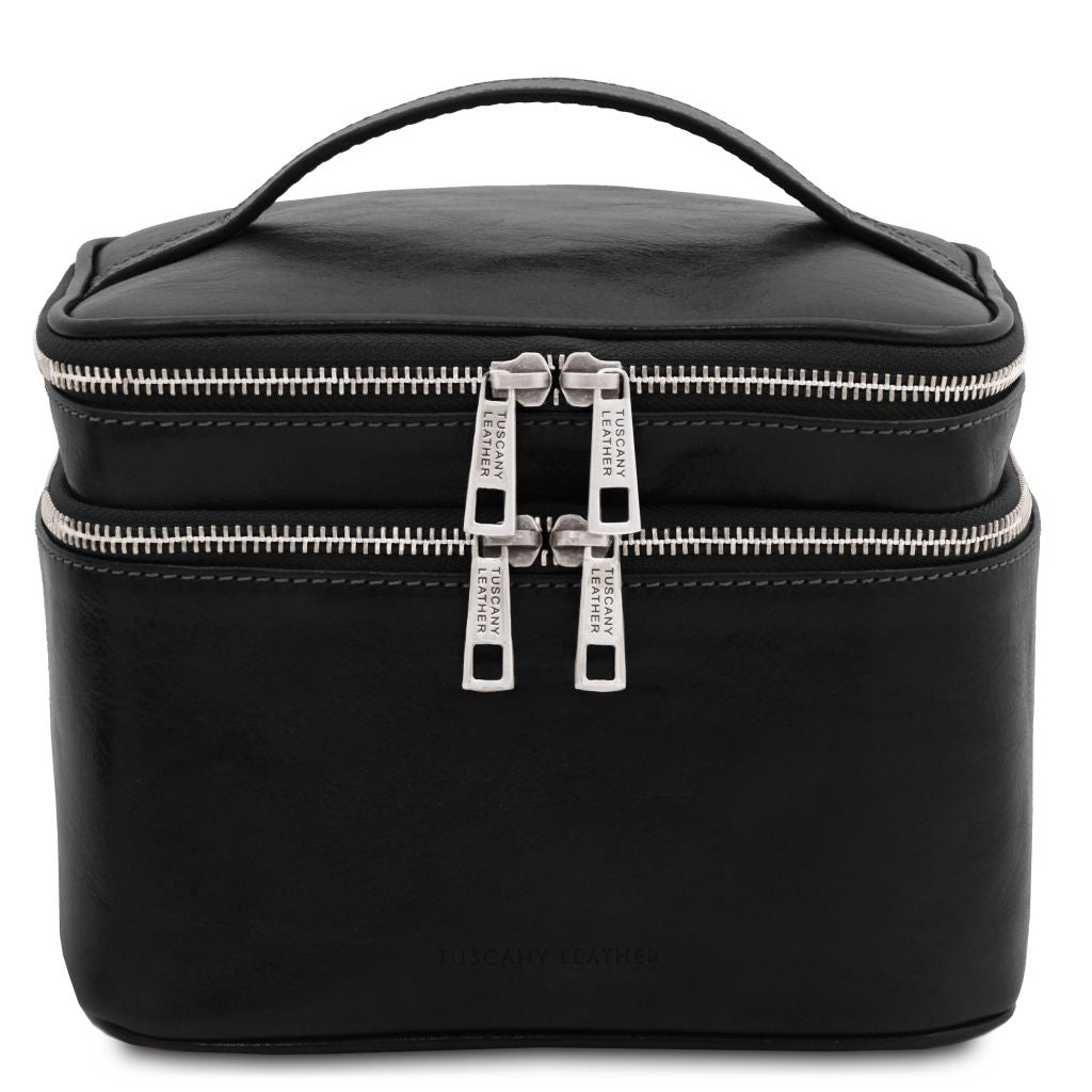 Tuscany Leather Eliot Necessär #Färg_Svart