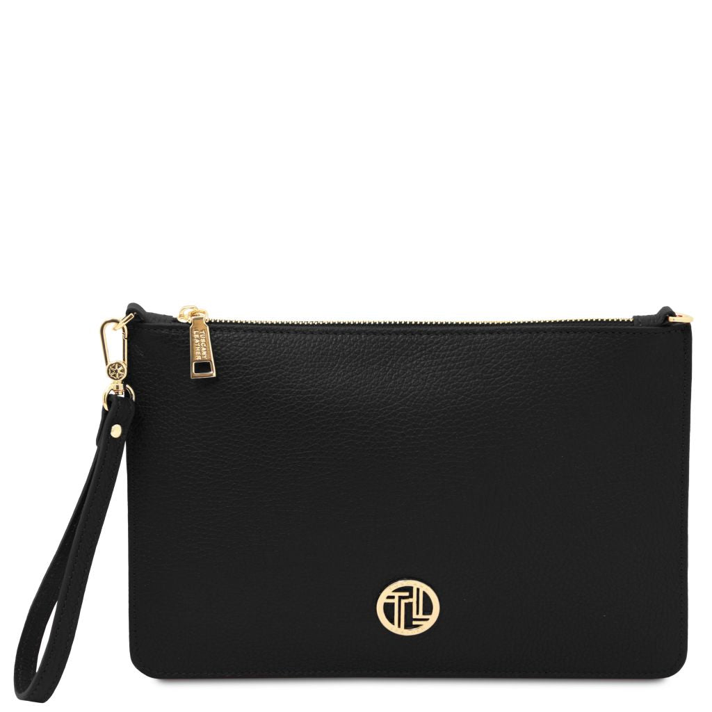 Tuscany Leather Diva Handväska #Färg_Svart